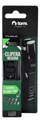 Clipera Plástica Torre Capacidad 40 Hojas