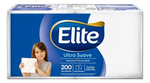 Servilleta De Mesa Pack 200 Unidades Suave
