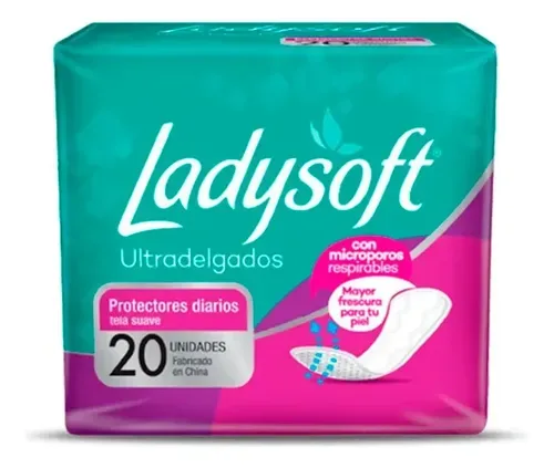 Protectores Femeninos Diarios Antibacteriales