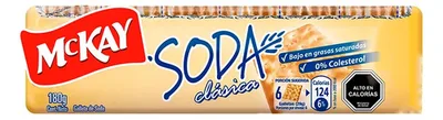Galleta Soda Mckay 180g Crujiente