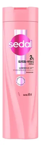 Shampoo Sedal Luminous Uv Protección Solar 340ml