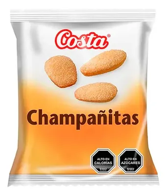Galleta Champañitas Costa 85gr Snack