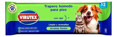 Trapero Húmedo Multiuso Aroma Limón Para Mascotas