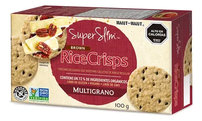 Galleta De Arroz Multigrano Sin Gluten Ricecrisps