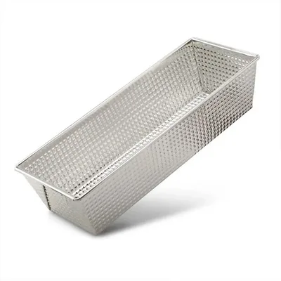 Molde Rectangular Estañado Acero Carbónico Antiadherente