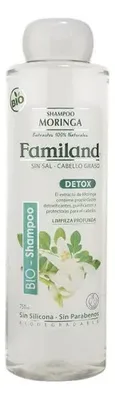 Shampoo Moringa Bio 750ml Cabello Graso Detox