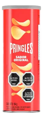 Papas Fritas Pringles Originales 104 Gr