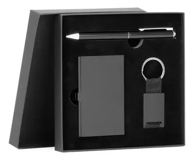 Set De Regalo Ejecutivo Negro Unico