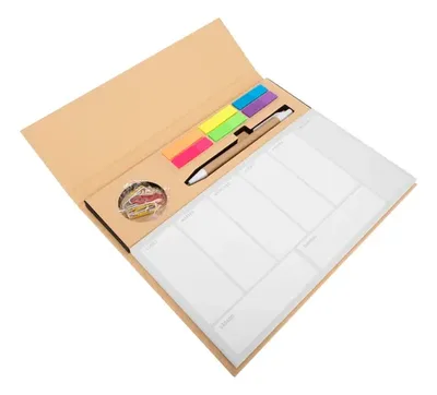 Set De Escritorio Coral Claro