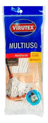 Repuesto Mopa Redonda Algodón Limpieza