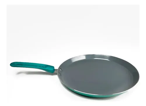 Panquequera Aluminio Antiadherente 26cm Turquesa