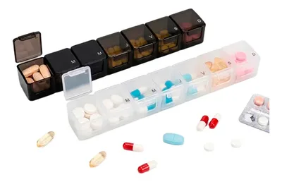 Pastillero Plastico Semanal