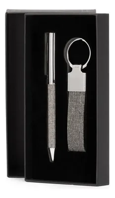 Set De Escritorio Ecologico Gris