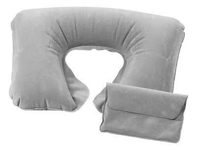 Almohada Cervical Inflable Viaje Coral Claro