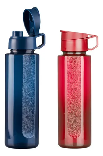 Botella Plastica Deportiva Reutilizable