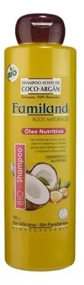 Shampoo Aceite Coco Argán Bio Nutritivo