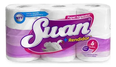 Papel Higiénico Doble Hoja Rollo 20 Metros