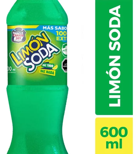 Bebida Gasificada Limón Soda 600cc