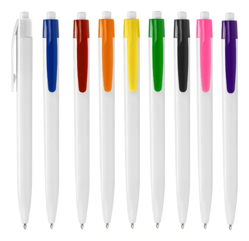 Bolígrafo Plástico Escritura Amarillo