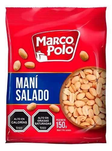 Maní Salado Tostado Marco Polo