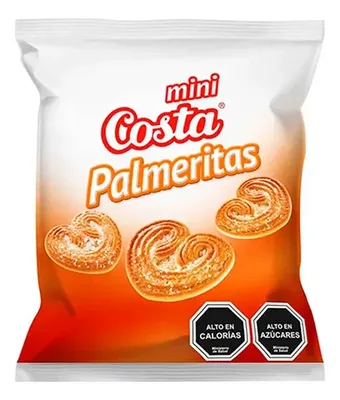 Galleta Mini Palmerita Crujiente Costa