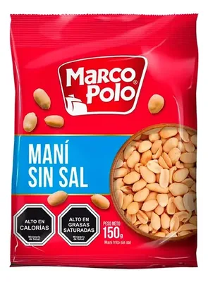 Maní Sin Sal Marco Polo Tostado