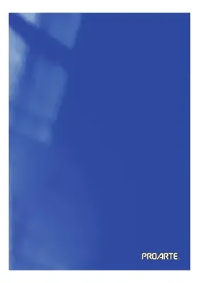 Carpeta Plastificada Escolar Proarte Azul Azul