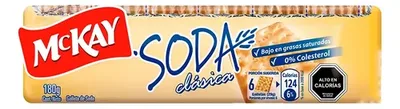 Galleta Soda Mckay 180 Gramos