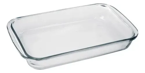 Asadera Rectangular Vidrio Temperado Marinex