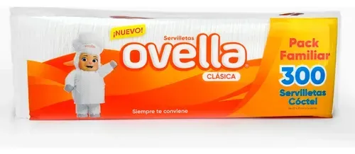 Servilleta Cóctel Desechable Papel Suave