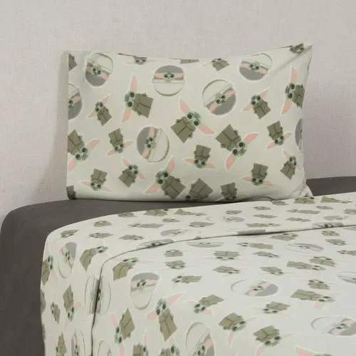 Set De Sábanas Polar 1.5 Plazas Térmica Suave Verde Oscuro