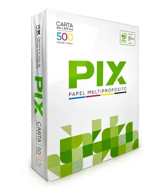 Papel Carta 75gr Resma 500 Hojas Blanco