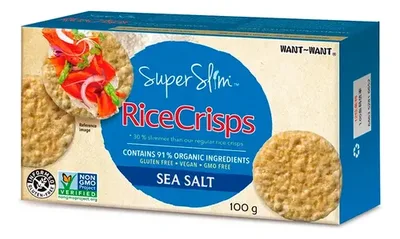 Galleta De Arroz Sin Gluten Sal Del Mar