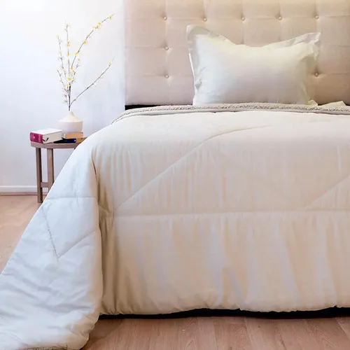 Plumón Sherpa Outboss Deluxe 1.5 Plazas Beige Beige