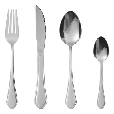 Set Cuchillería Mesa 24 Piezas Acero Inoxidable