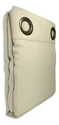Cortina Victoria Black Out Sun Out Taupe 2 Paños Coral Claro