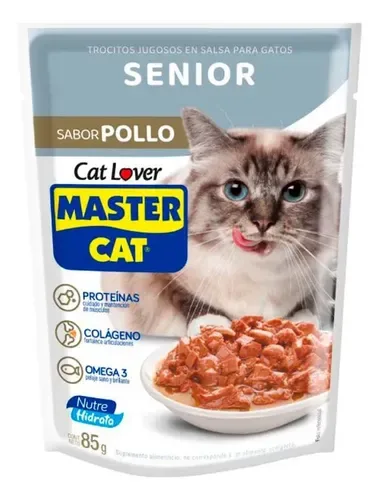 Alimento Húmedo Para Gato Senior Pollo 85g