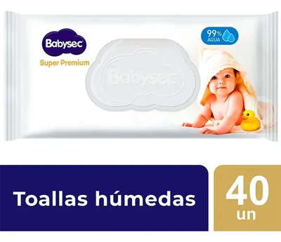 Toallas Húmedas Desechables Premium 40 Unidades