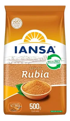 Azúcar Rubia Granulada Iansa 500gr