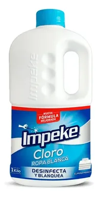 Cloro Desinfectante Ropa Blanca 1kg Impeke