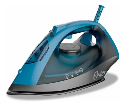 Plancha A Vapor Cerámica 1250w Oster Azul