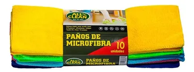 Paños Microfibra Multiuso Pack 10 Unidades