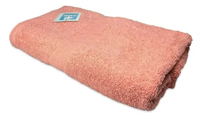 Toalla De Baño Algodón 70x140 Colección Coral Coral