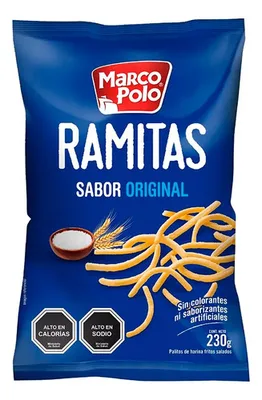 Ramitas Saladas Marco Polo Snack Crujiente
