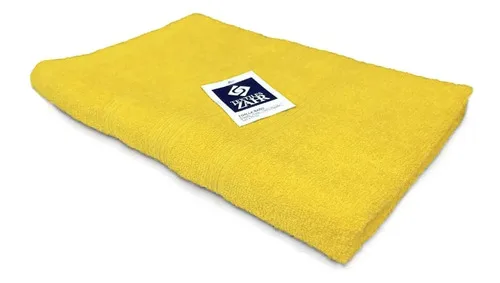 Toalla De Baño Algodón 100% Colección Amarillo