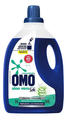 Detergente Líquido Aloe Vera 3 Litros Ropa