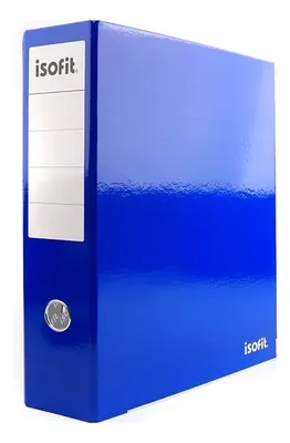 Archivador Oficio Ancho Palanca Azul Azul