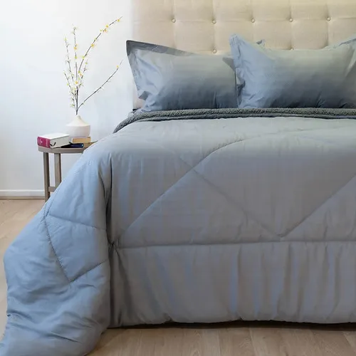 Plumón Sherpa Outboss Deluxe 2 Plazas Gris Gris
