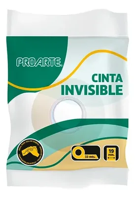 Cinta Adhesiva Invisible Transparente 19mm X 20m