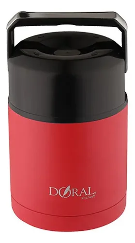 Termo Acero Inoxidable 820ml Rojo Manilla Rojo